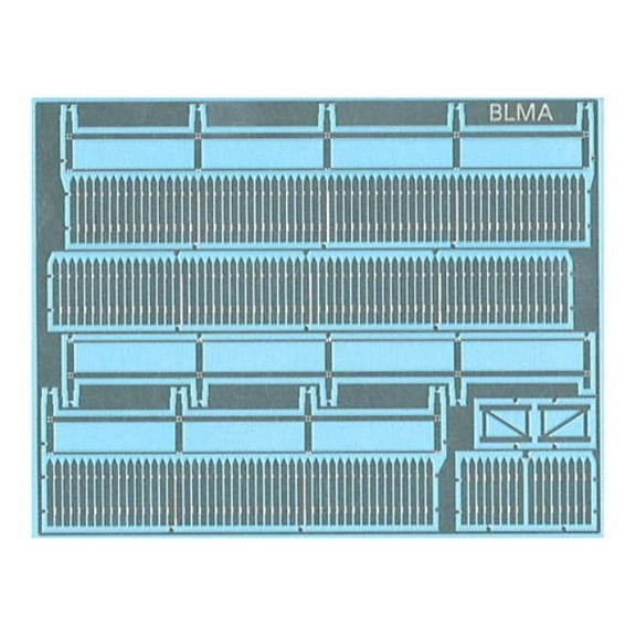 blma models ho scale picket fence, 70'