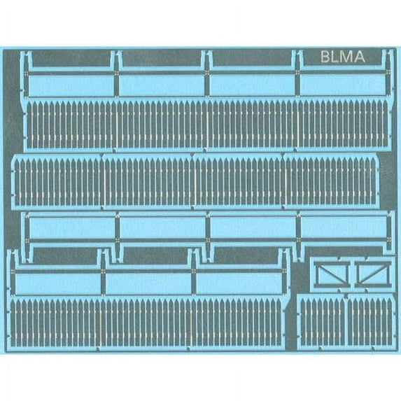 BLMA Models HO Scale Picket Fence 70'