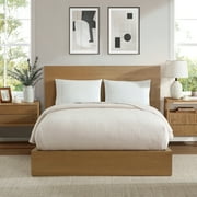 Allswell Cotton Crinkle Bed Blanket, Cream Glaze, Full/Queen Size