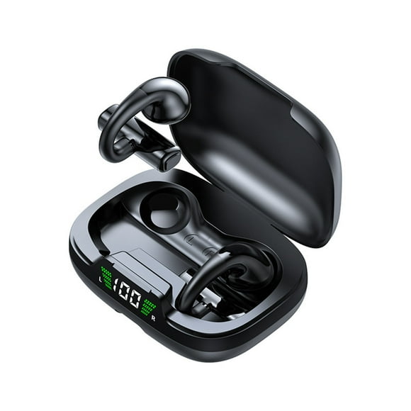 BLNVKOP Hot Sale JR03 Wireless Earphones Are Not In The Ear, Clip Type, And Sport Digital Display Dual Earphones