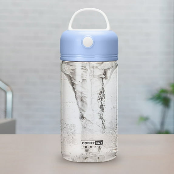 BLNVKOP Small Shaker Bottle, Milkshake Shaker Cup for Protein Shakes, Automatic Mixing Cups, Battery Type Blending Protein Powder Cup, Water Cup
