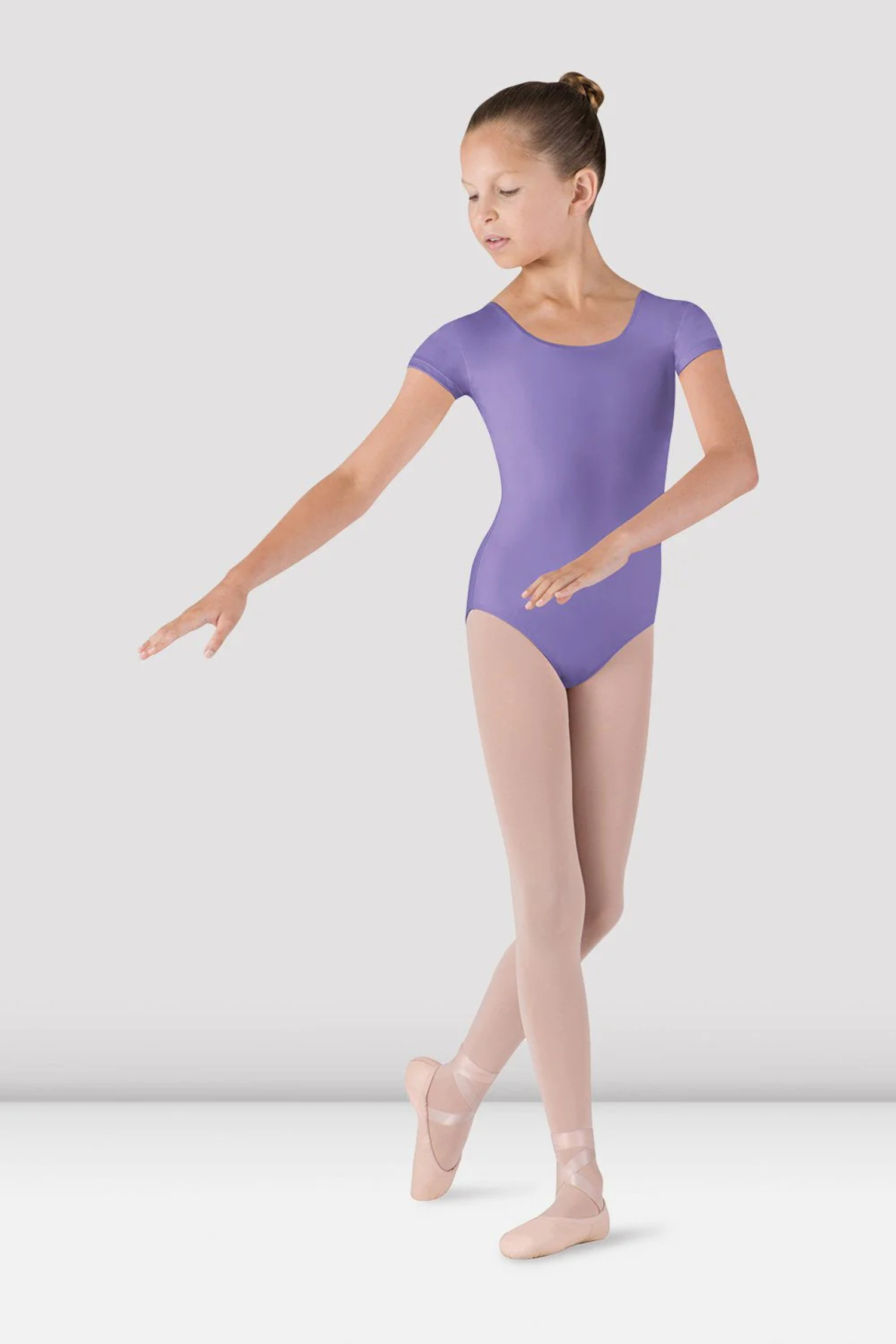 Capezio Team Basic Unitard Manica Lunga Per Bambine E Ragazze - Body Intero