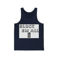 thumbnail image 1 of BLOCK EM ALL - Unisex Jersey Tank, 1 of 28