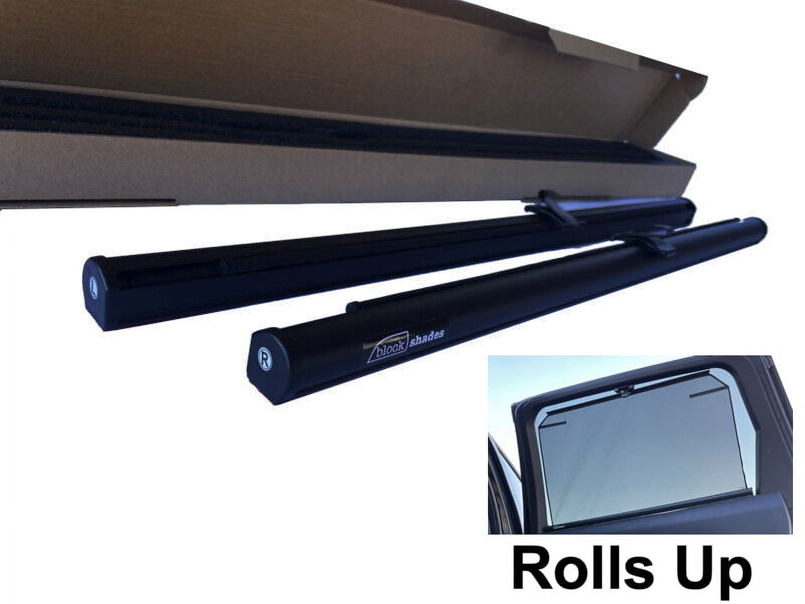 BLOCKSHADES fits 2014-2019 Toyota Highlander rear side door sun block ...