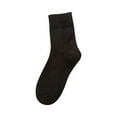 thumbnail image 1 of BLOCLOALO 1 Pc Short Socks Women Crew Socks Womens Vintage Winter Soft Warm Thick Cold Knit Wool Crew Socks Multicolor Cotton Socks Thick Comfortable Socks Warm Socks Black One Size, 1 of 7