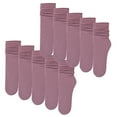 thumbnail image 1 of BLOCLOALO 10 Pc Short Socks Women Crew Socks Ice Ice Socks Thin Socks Women's Socks Cool Mid Tube Stockings Breathable Socks 10Pc Polyester Socks Comfortable Thin Socks Breathable Socks A One Size, 1 of 3