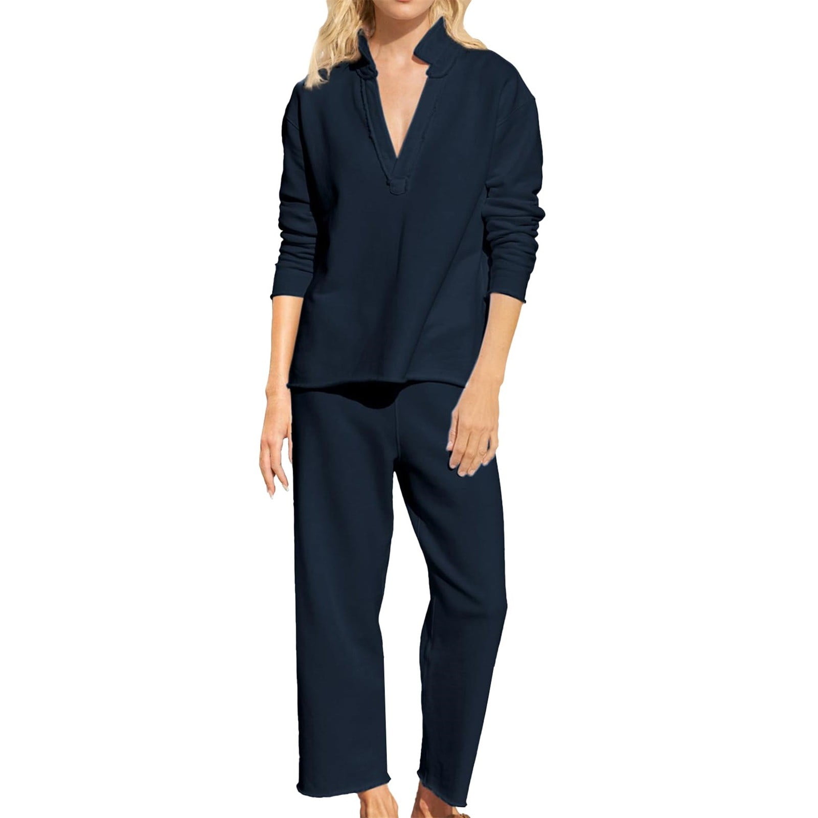 Long Sleeve Sweatshirt and Pants Set