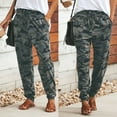 thumbnail image 1 of BLOCLOALO Sweatpants Camo Pants Women Camouflage Print Pants Women Sports Casual Pants Elastic Waist Pants Running Pants Joggers for Women Green M, 1 of 9