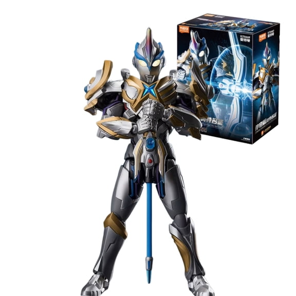 BLOKEES Ultraman Building Blocks Legendary Edition Tiga X Kaiser Belial Zero Toys Educational Assembly Models Ornaments Gifts