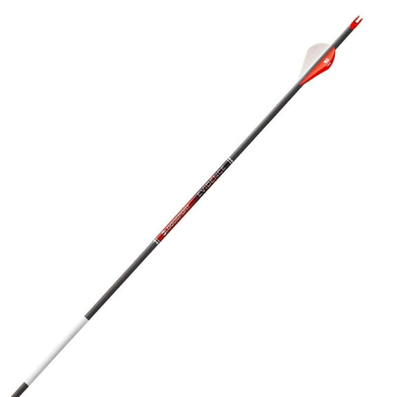 BloodSport Evidence Arrow with Blood Ring 400 Spine, Black