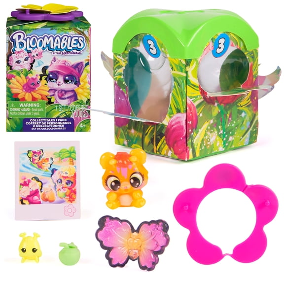 Bloomables by Hatchimals, 1 or 2 Surprise Figures Pack (Styles Vary) for Ages 4 and up