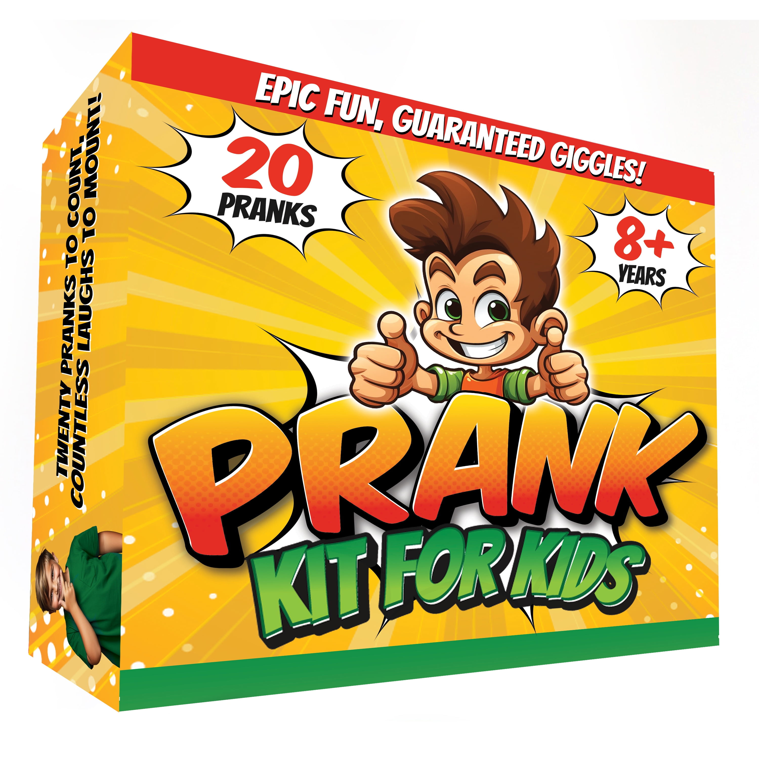 BLOONSY Ultimate Prank Kit for Kids Ages 812 | 20 Fun Pranks & Practical Jokes | Prank Toys Gift Set(图1)