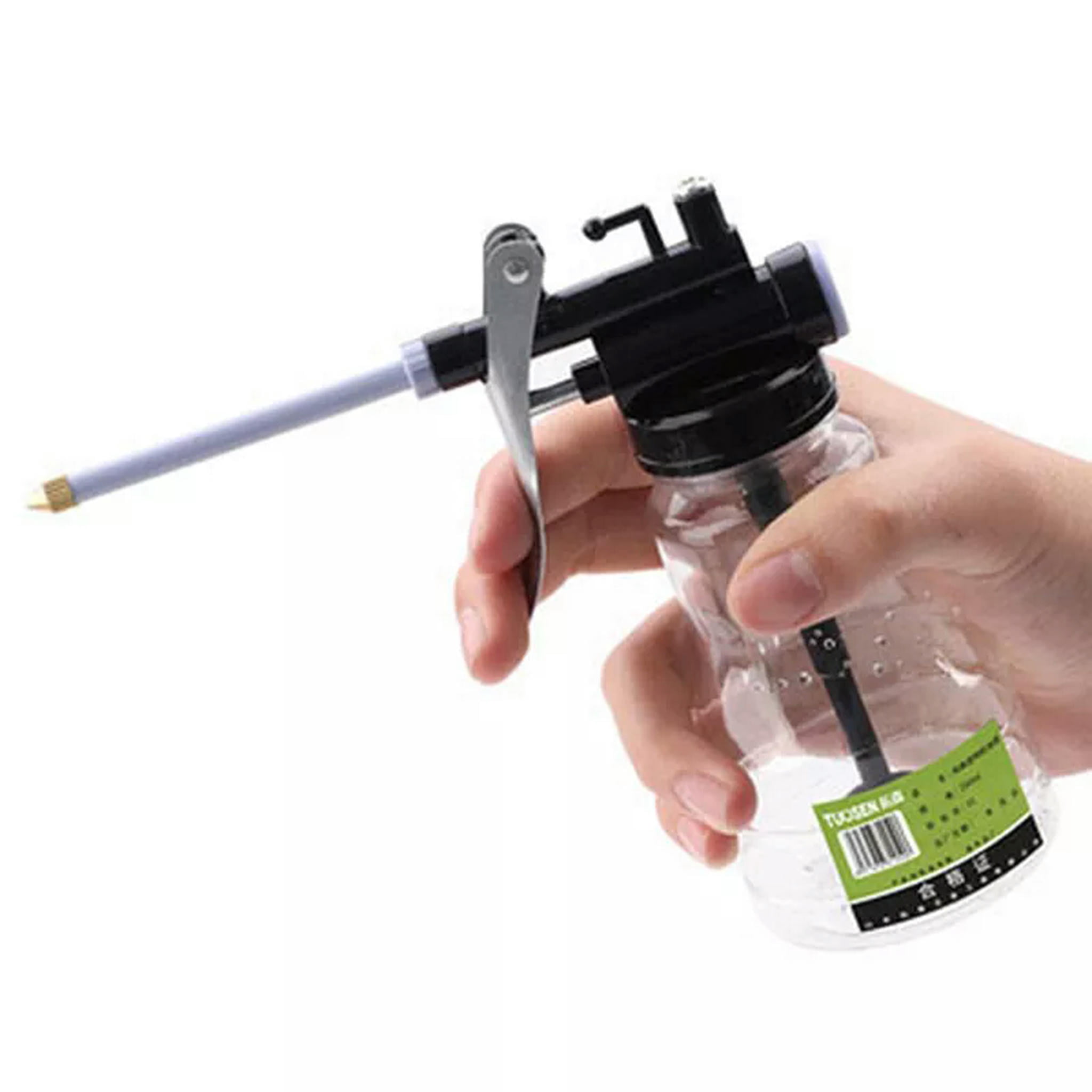 BLOPQ 250ml oiler for greasing Transparent Oil Can High Pressure Pump Oiler -default