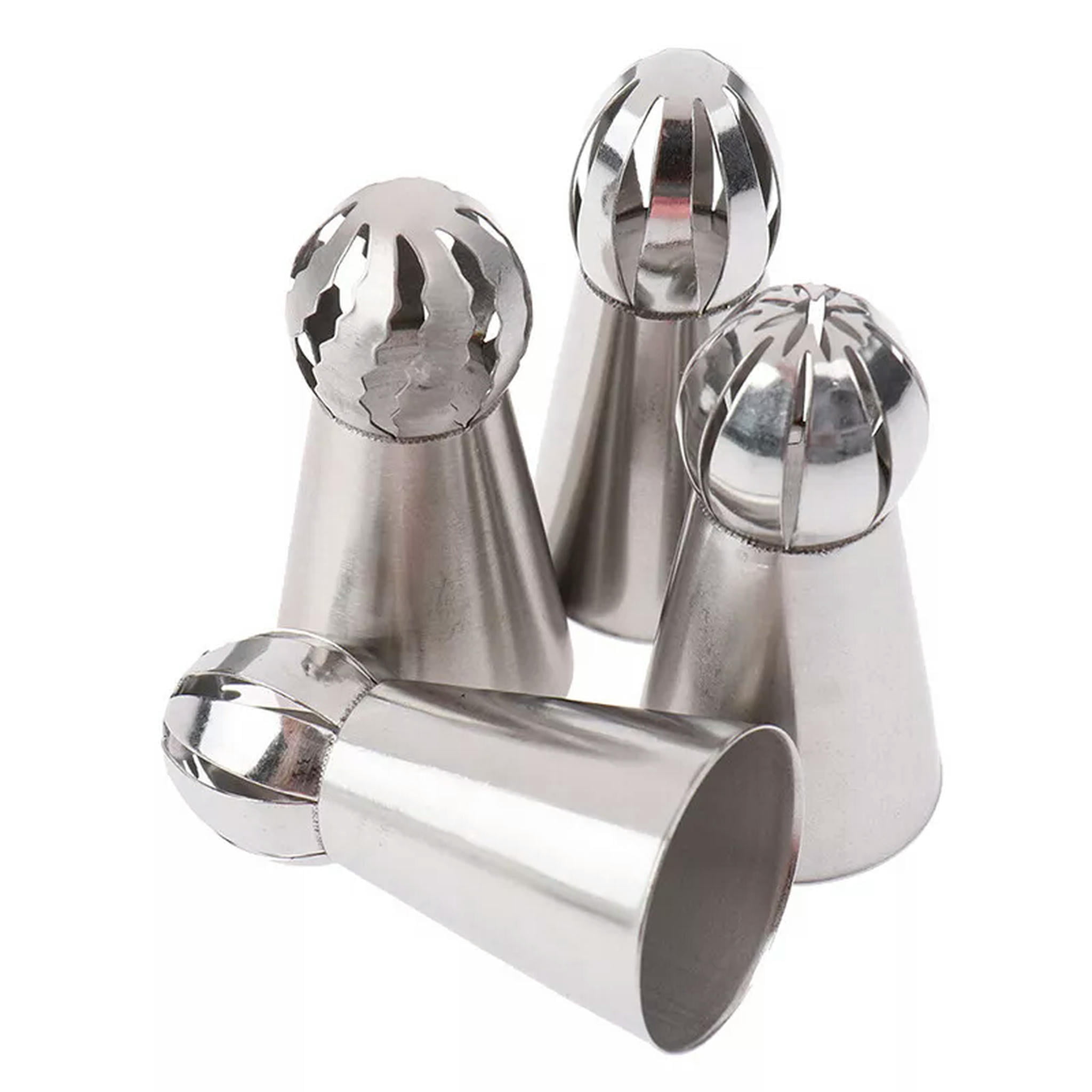 BLOPQ 4* Piping Nozzle Sphere Ball Icing Confectioners Pastry Tip Diy ...