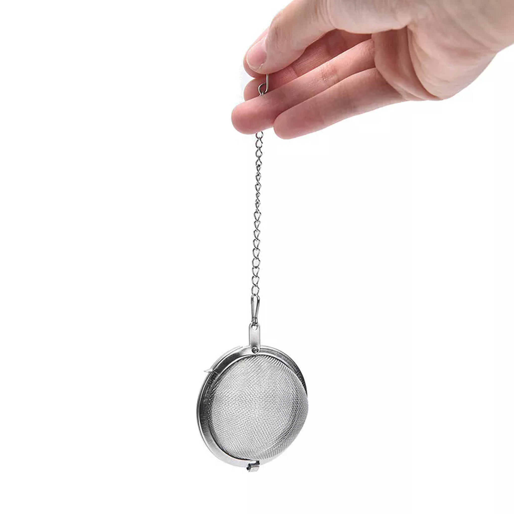 BLOPQ 5cm Stainless Tea Infuser Sphere Locking Spice Ball Strainer ...