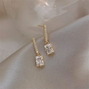 BLOPQ Fashion Cubic Zirconia Crystal Earrings Stud Drop Dangle Women Party Jewelry New-1.Cute Bee