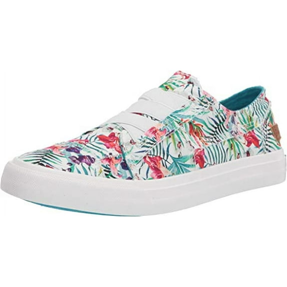 BLOW FISH WOMEN MARLEY OFF WHIT HIBISCUS SIZE 7.5
