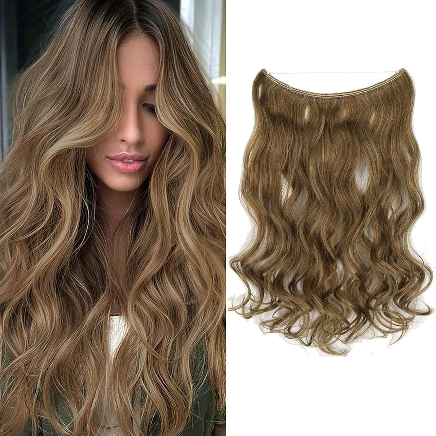 Balayage Ombre Long Hair Clip Extensions #12/613 Luxury Tape In Human Hair Extensions #6/613 Balayage Ombre  main image 2