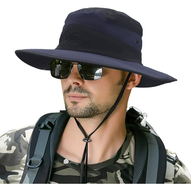 MEN'S WATERPROOF WIDE HAT ネイビー メンズウェア BRIEFING GOLF