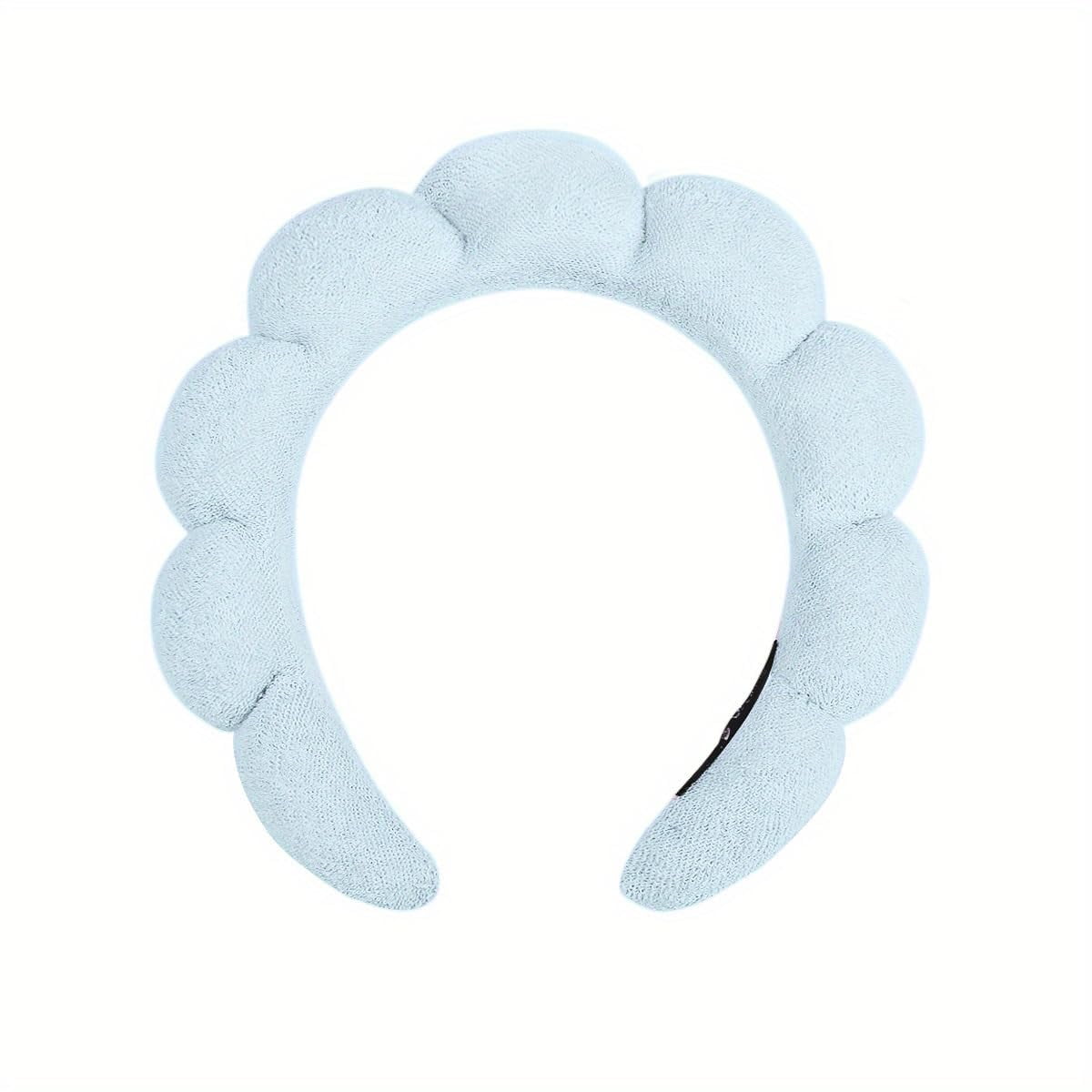 BLSCODE Sponge Spa Headband for Washing Face Terry Cloth  display picture 3