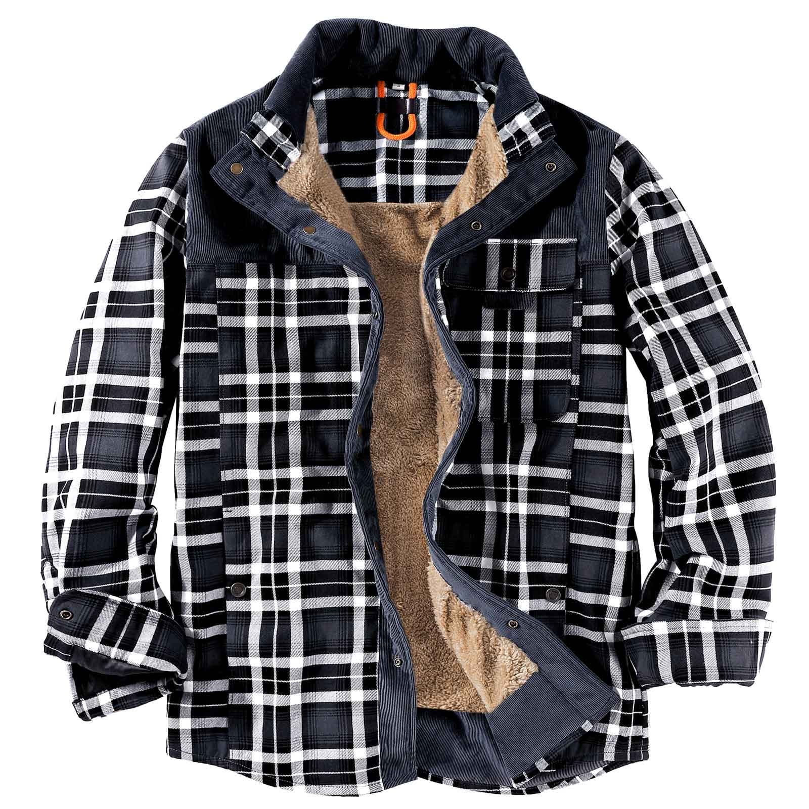Kids Flannel Shirt Jacket Toddler Plaid Long Sleeve Lapel Button Down Shacket Boys Girls Fall Winter Coats 3864844 Girls Fall Jackets