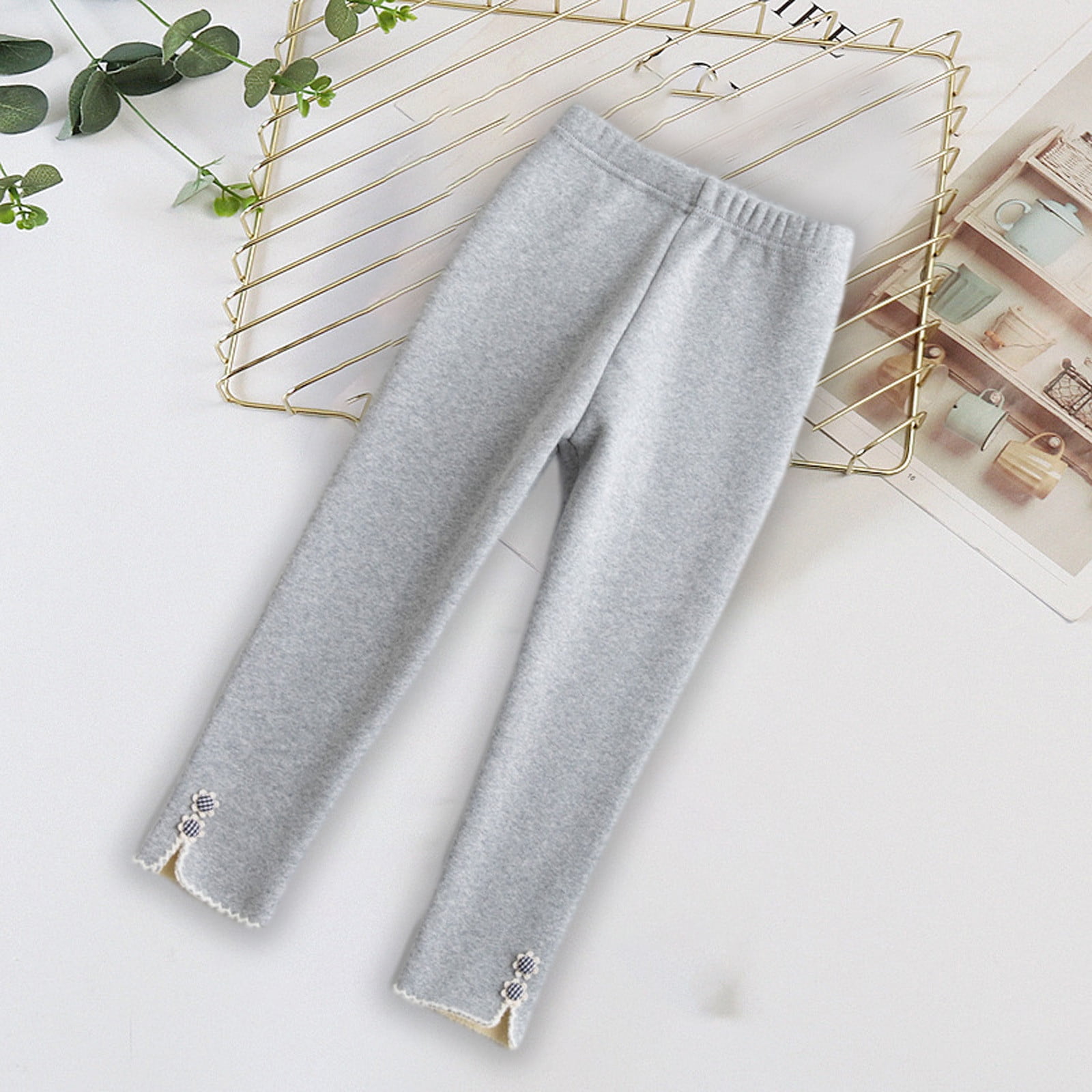 BLTIBY BabyGirls Pants Toddler Baby Girls Solid Color Long Pants