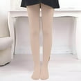 thumbnail image 1 of BLTIBY Ballet Tights for Girls School Uniform Dancing Thin Sport Tight Strong Footed Soft Dance Socks Leggings Khaki M, 1 of 4