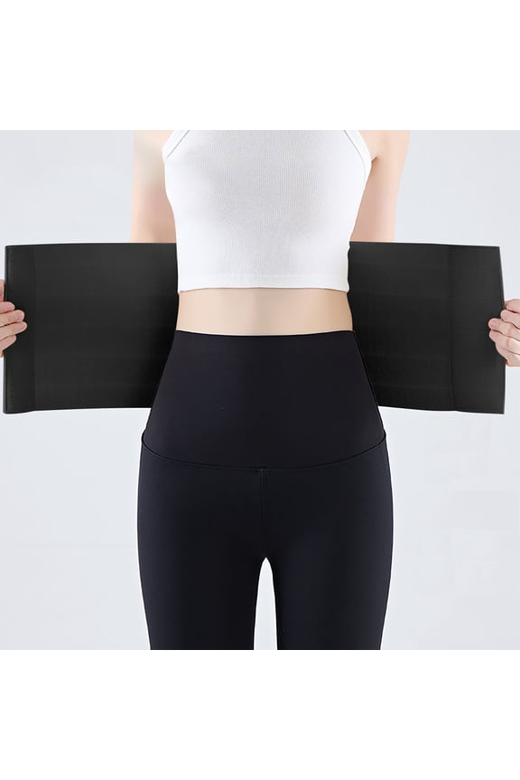 Corsets for Women Training Belts Shapewear Ladies Solid Color Sports and Fitness Waist Cinching Corset Shaping Body Abdominal Breathable Support Abdominal Belt Black XL
