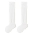 thumbnail image 1 of BLTIBY Cotton Baby Girl Boy High Sock Breathable Mesh Toddler Over Knee Socks Thin Lightweight Mosquito-Proof High-Top Sock for Newborn Kids White 1-2Years, 1 of 3
