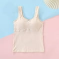 thumbnail image 1 of BLTIBY Cotton Girls Training Bra Cami Training Bow Bras for Teens with Straps Comfortable Fashion Bralette Beige 9-10 Years, 1 of 3