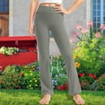 thumbnail image 1 of BLTIBY Girls Bottoms Pants Fall Solid Color Comfortable Yoga Leggings Toddler Casual Fashion Lightweight Homewear Trousers Gray 12-13 Years, 1 of 9
