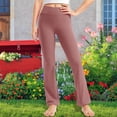 thumbnail image 1 of BLTIBY Girls Bottoms Pants Fall Solid Color Comfortable Yoga Leggings Toddler Casual Fashion Lightweight Homewear Trousers Pink 8-9 Years, 1 of 9