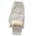 thumbnail image 1 of BLTIBY Girls Boys Bottoms Pants Striped Printed Fall Winter Fleece Thicked Leggings Toddler Infant Fashion Warm Casual Trousers White 9-10Years, 1 of 2