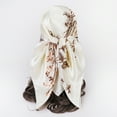thumbnail image 1 of BLTIBY Head Scarf for Women Silk Satin Scarf for Hair Wrapping at Night Bandana Square Scarf for Sleeping Beige Free Size, 1 of 4