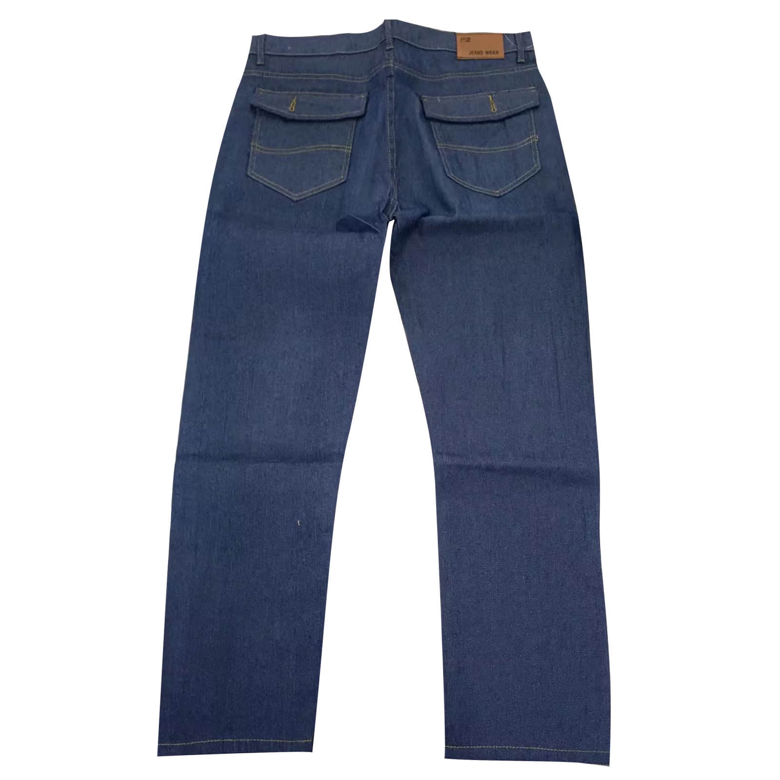 BLTIBY Men's Denim Jeans Slim Straight Pants Stylish Stretch Sports ...