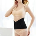 thumbnail image 1 of BLTIBY Postpartum Belly Support Recovery Belt Waist Trainer Postpartum Belly Band Body Shaper Waist Shapewear Unisex Belly Band Waist for Women Black M, 1 of 9
