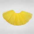 thumbnail image 1 of BLTIBY Sparkle Tutu Skirts for Toddler Girls Tulle Ballet Dance Skirt Princess Baby Kids Dress up Birthday Party Yellow 2 9-10 Years, 1 of 4