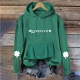 thumbnail image 1 of BLTIBY St Patricks Day Sweatshirt Hoodies for Women Spring Fall Lucky Printed Long Sleeve Round Neck Fashion Causal Pullover Tops Green 5 M, 1 of 8