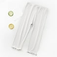 thumbnail image 1 of BLTIBY Toddler Boy Girl Casual Pants Baby Summer Fall Comfy Elastic Waist Cotton Basic Plain Leggings Soft Bloomers Pants Solid Color Trousers 2-9 Years White 2-3 Years, 1 of 5