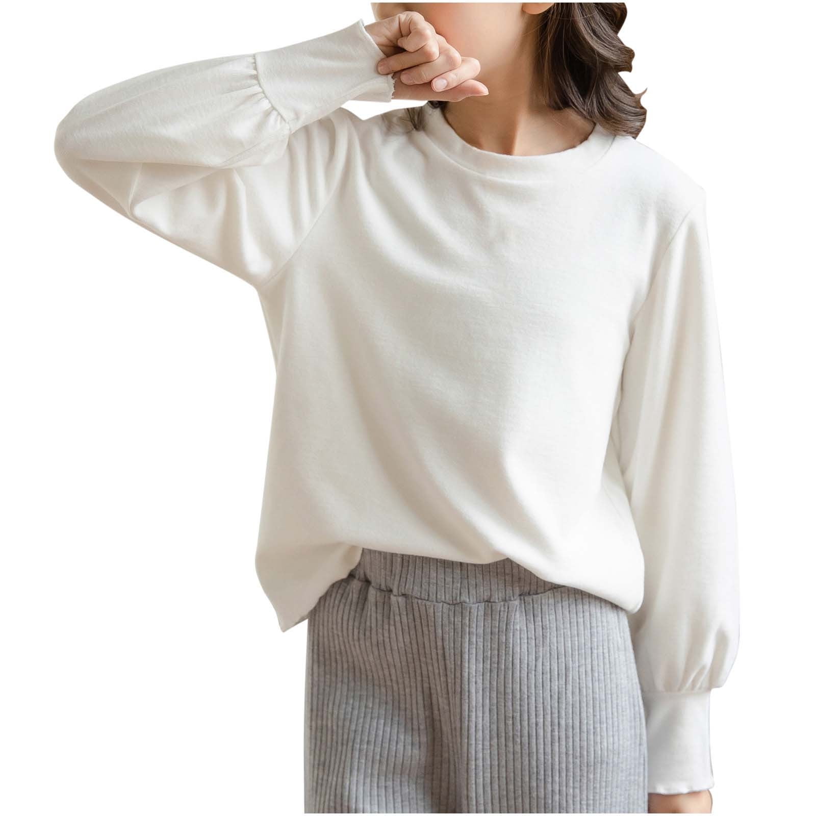Young Girls Pure White Knit Sleeveless Casual Cute T-Shirt | 4Y - 7Y main image 1