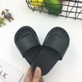 thumbnail image 1 of BLTIBY Toddler Little Kids Summer Sandals Non-Slip Boys Girls Slide Lightweight Comfort Beach Water Shoes Shower Pool Slippers Home Shoe Black 8-9- Years, 1 of 6