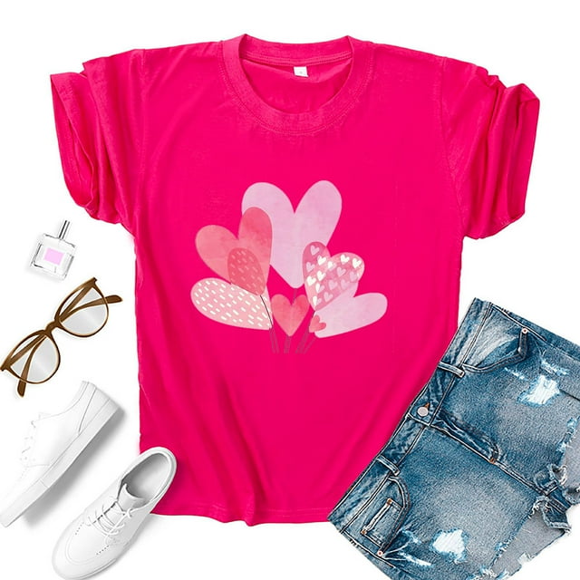BLTIBY Valentine's Day Sweatshirt for Women 2025 Spring Summer Crewneck