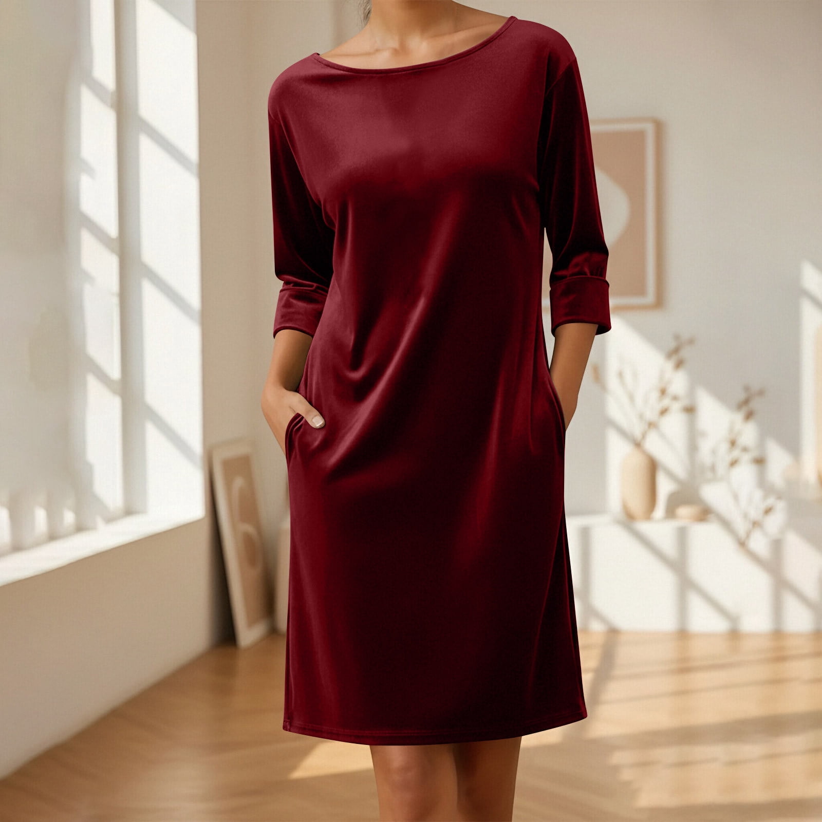 tadashi shoji evening dress BOS23009L Imboden AR 24/7 Black Ribbed Tank color:BURGUNDY