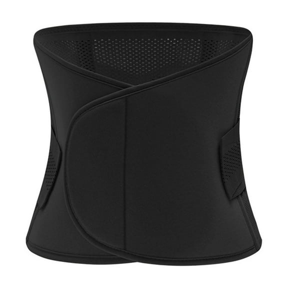 BLTIBY Women Corset Tummy Control Belts Shapewear Ladies Sports Fitness Waist Cinching Bustiers Solid Color Shaping Body Abdominal Breathable Support Abdominal Training Belt Black Free Size