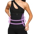 thumbnail image 1 of BLTIBY Women Waist Slimmer Belt Trainer Cincher Corset Tummy Control Workout Sweat Band Belly Weight Loss Sports Girdle Black M, 1 of 4