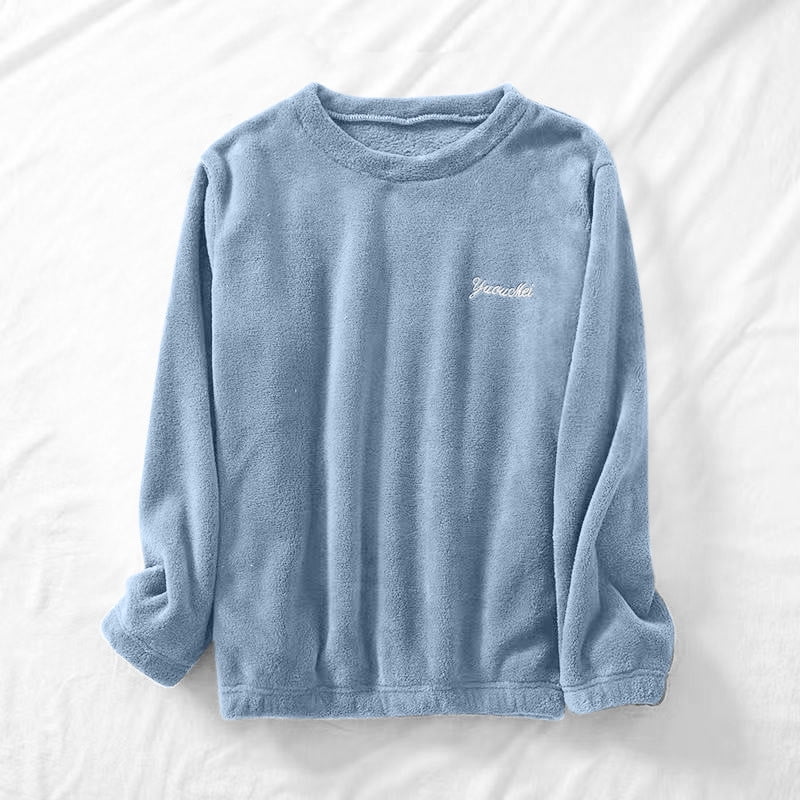 Blue Snow Pines Flannel Nightwear main image 1