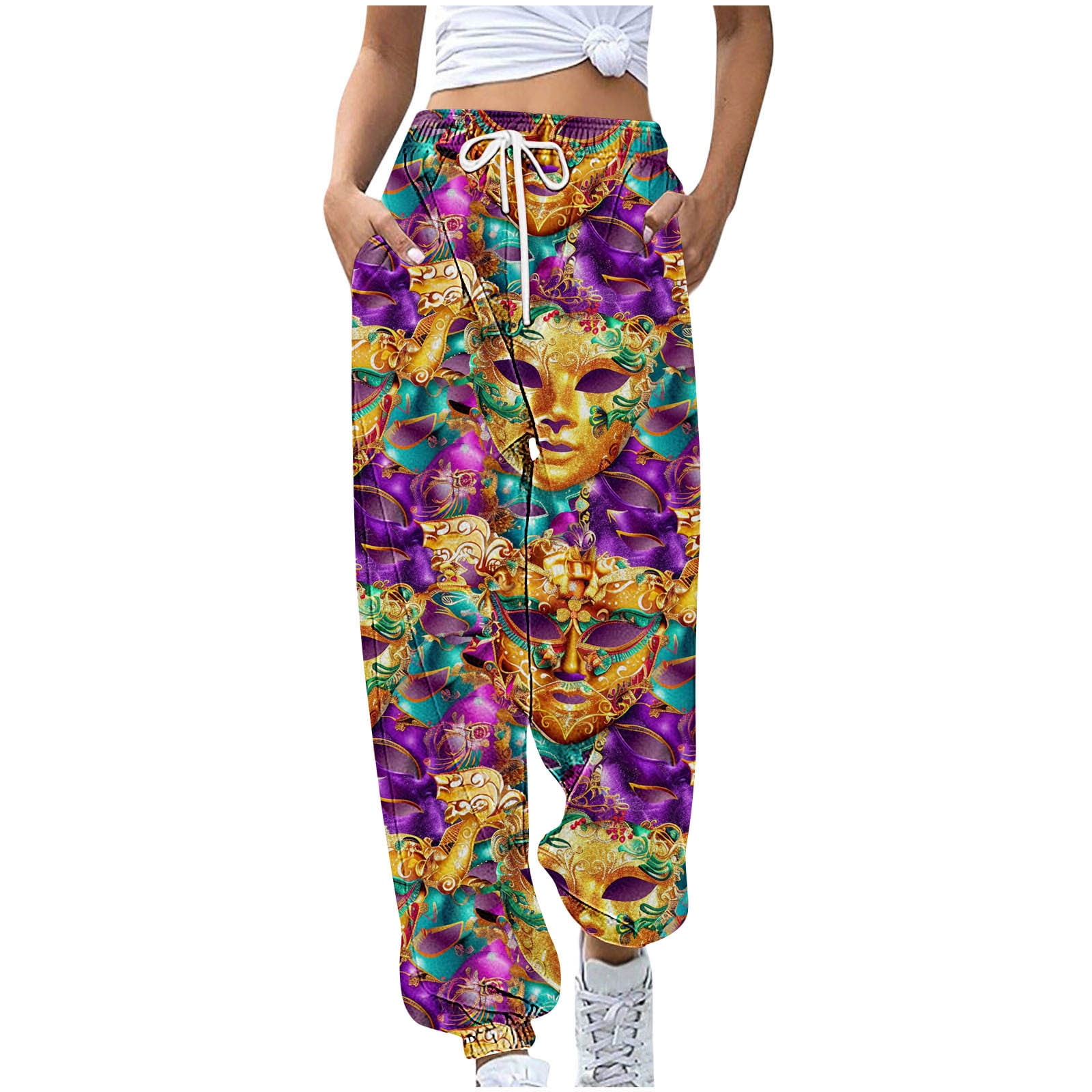 mardi gras sweatpants