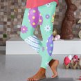 thumbnail image 1 of BLTIBY Womens High Waist Easter Leggings Spring Fall Workout Printed Tummy Control Yoga Pants Casual Fashion Trousers Multicolor XXL, 1 of 5