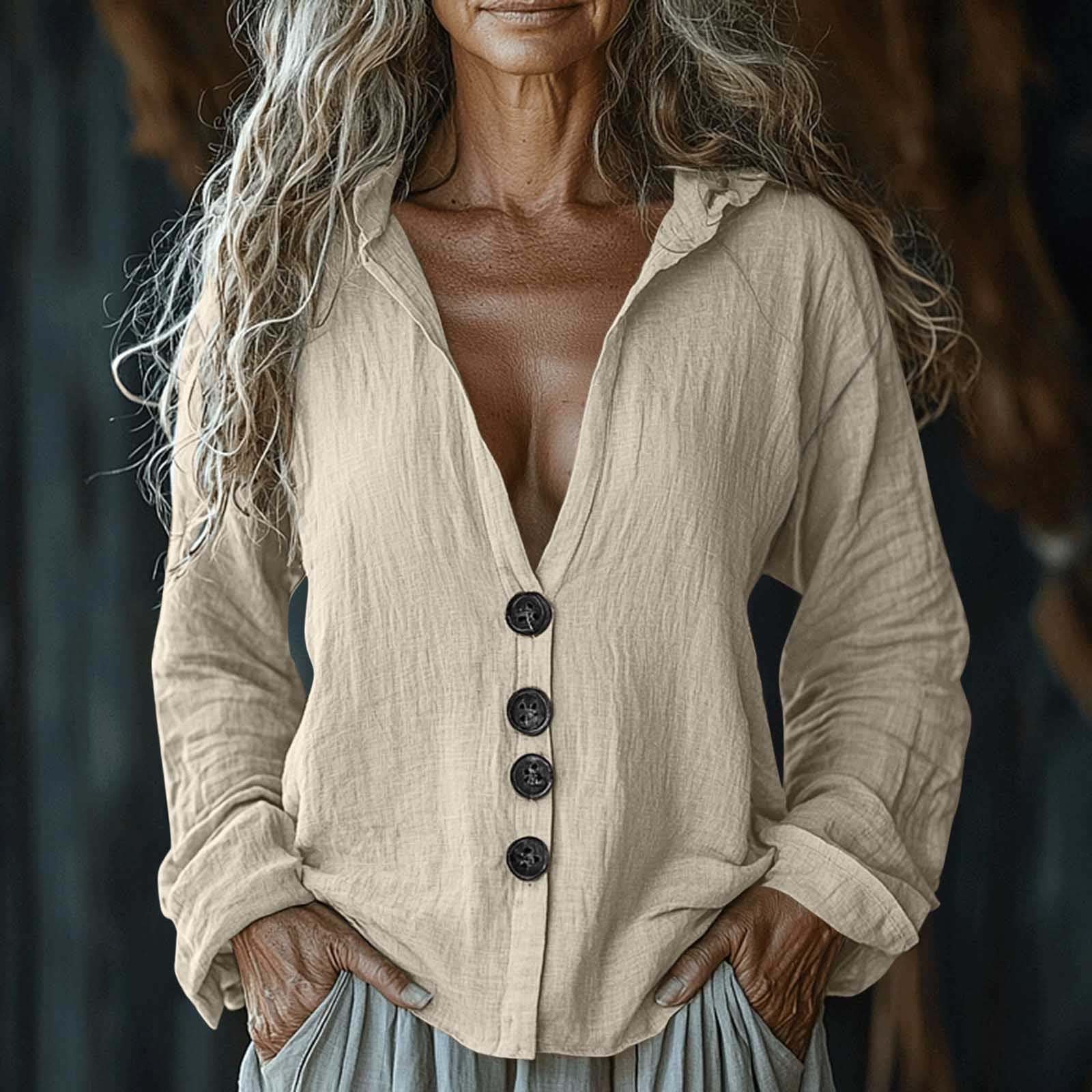 BLTIBY Womens Long Sleeve Shirt Hoodies Spring Fall Solid Color Single