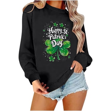 Lolmot Womens St Patrick's Day Oversized Sweatshirt Crewneck Long Sleeve Shirts Lucky Clover Heart Printed Blouse Irish Shamrock Casual Loose Fleece 07764bf3 3f72 4e3c 91bd 9f87365d4890.60b028ab2f530cbfbdda97cc0c6d4bd3